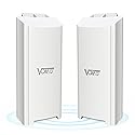VBGO 5G WiFi Bridge Pair 5.8GHz Band Support Wireless Kit High Speed 1800Mbps Outdoor Connectivity Device High Bandwidth Applications Robust