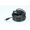 Monoprice USB 2.0 Male to Female Active Extension/Repeater Cable - Use with PlayStation, Xbox, Kinenct, Oculus VR, USB Flash Drive, Card Reader, Hard