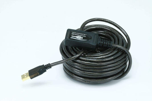 Monoprice USB 2.0 Male to Female Active Extension/Repeater Cable - Use with PlayStation, Xbox, Kinenct, Oculus VR, USB Flash Drive, Card Reader, Hard