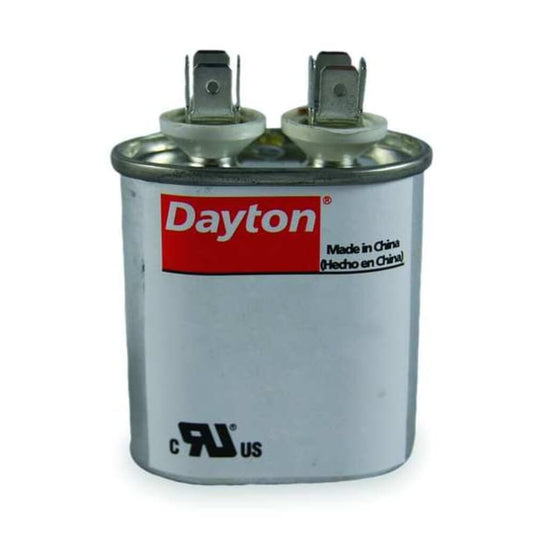 Motor Run Capacitor,2 MFD,2-3/4 in. H
