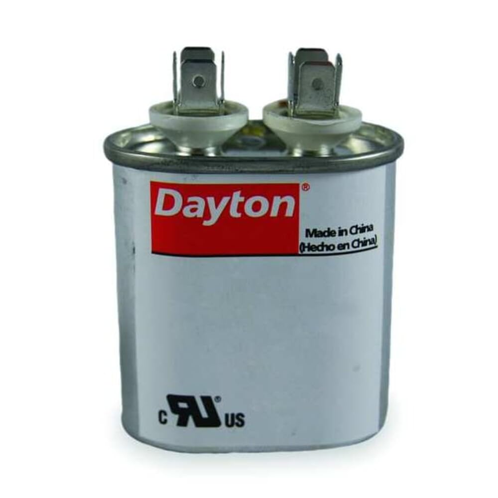 Motor Run Capacitor,80 MFD,5-5/8 in. H