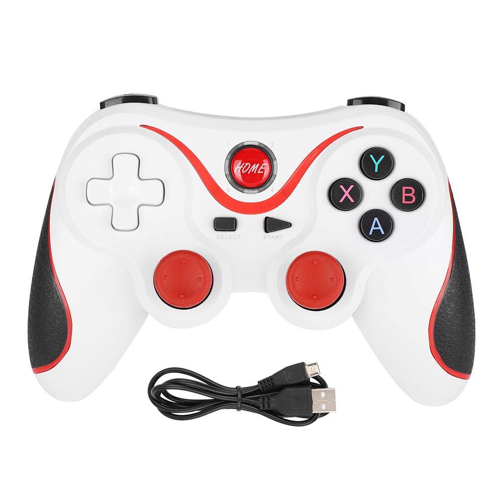 ASHATA Bluetooth Game Controller, Universal Controller Gamepad Handle Joystick Gaming Controller Remote, for Andriod, for IOS, for 7/8/10