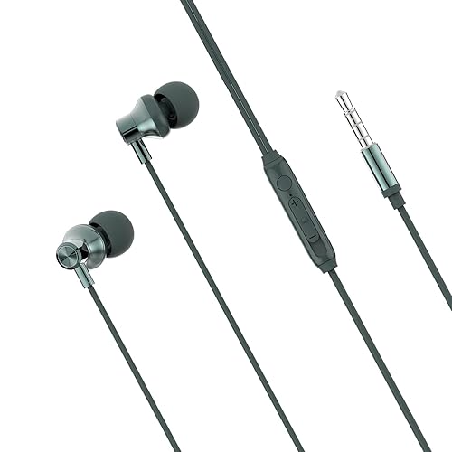 Hi-Fi Sound Wired Earphones Compatible with Samsung Galaxy Tab A9/A9 Plus/A8/A7 10.4 (2020)/A7 Lite Tablets - Headphones Handsfree Mic Headset Metal…