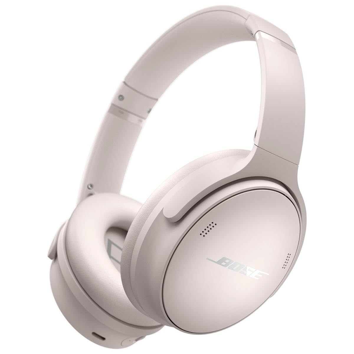 Bose QuietComfort Wireless Noise Cancelling Over-Ear Headphones - White Smoke, With Power Bank