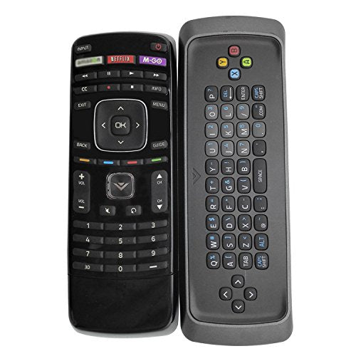 WINFLIKE XRT303 QWERTY Keyboard Remote Fit for VIZIO Internet App TV M3D650SV M3D550SL M3D470KD M3D550KD E3D320VX E3D420VX E3D470VX E472VLE E552VLE