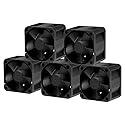 ARCTIC S4028-15K (5 Pack) - 40x40x28 mm Fan, 1400-15000 RPM, PWM Regulated, 4-pin Connector, 12 V DC - Black