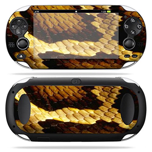 MightySkins Skin Compatible with PS Vita PSVITA Playstation Vita Portable wrap Sticker Skins Python