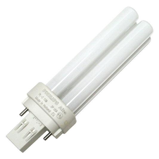 PHILIPS Compact Fluorescent PL-C Lamp, 13 Watts