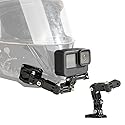 SUREWO Motorcycle Helmet Chin Mount Kits Compatible with GoPro Hero 13 12 11 10 9 8 7 6 5 Black,DJI Osmo Action 5 pro/4/3/2/AKASO/Campark/YI Action