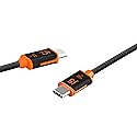 j5create USB C to USB C 100W Fast Charging Cable 9.8ft / 3m, Double Braided, Built-in E-Marker Chip, for Samsung Galaxy, iPad Pro, iPad mini, Tablet