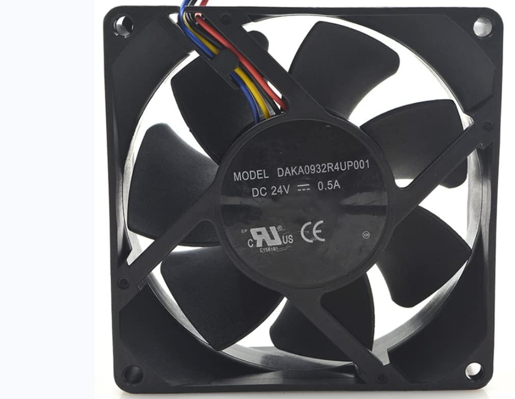 DAKA0932R4UP001 DC24V 0.5A 12W 92x92x38mm 4-Wire Cooling Fan