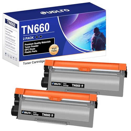 SUDLTO TN660 TN-660 Toner Cartridge - Replacement for Brother TN660 TN630 TN-630 TN-660 Use for HL-L2300D HL-L2380DW HL-L2320D DCP-L2540DW HL-L2340DW