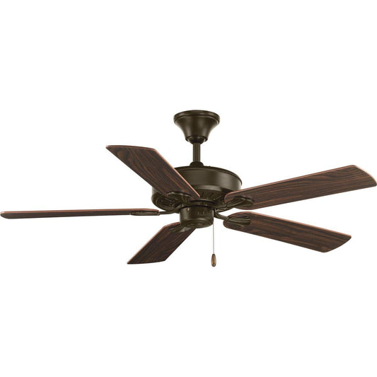 Progress Lighting AirPro 52" Ceiling Fan, Antique Bronze