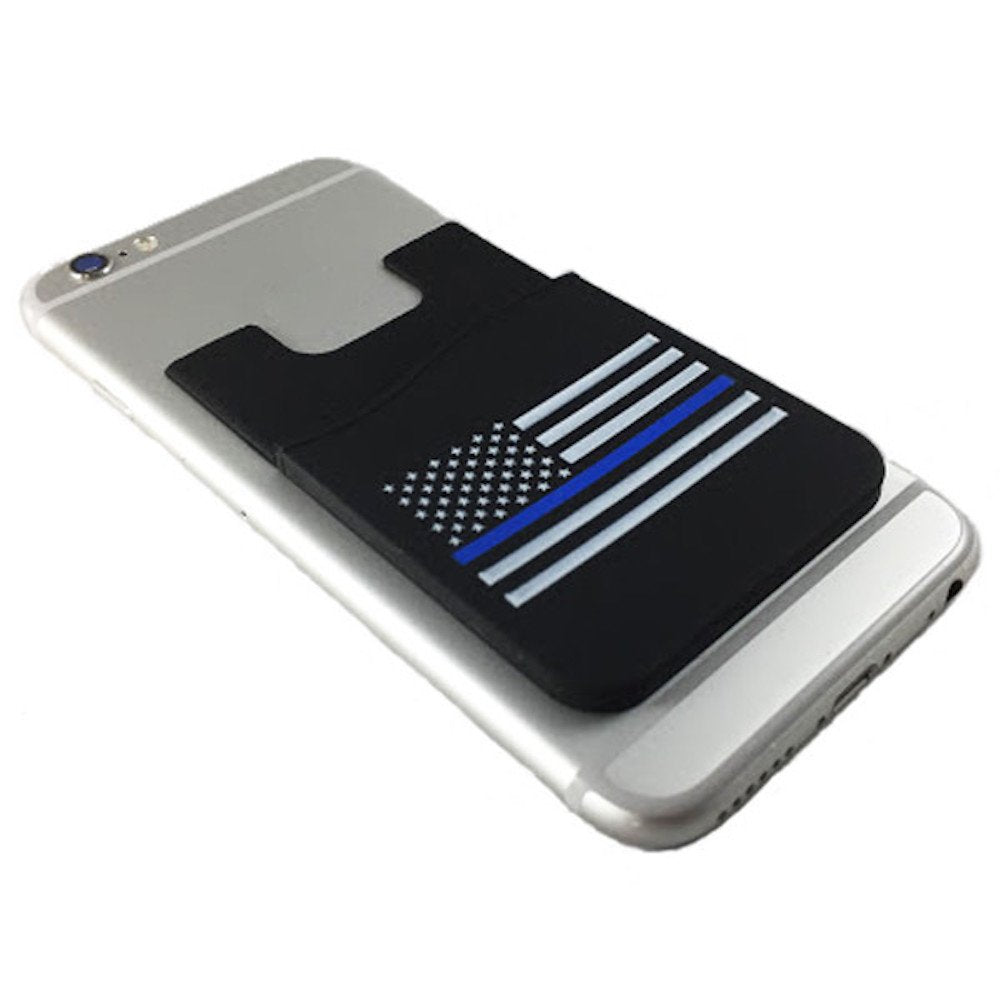 Thin Blue Line Phone Card Holder