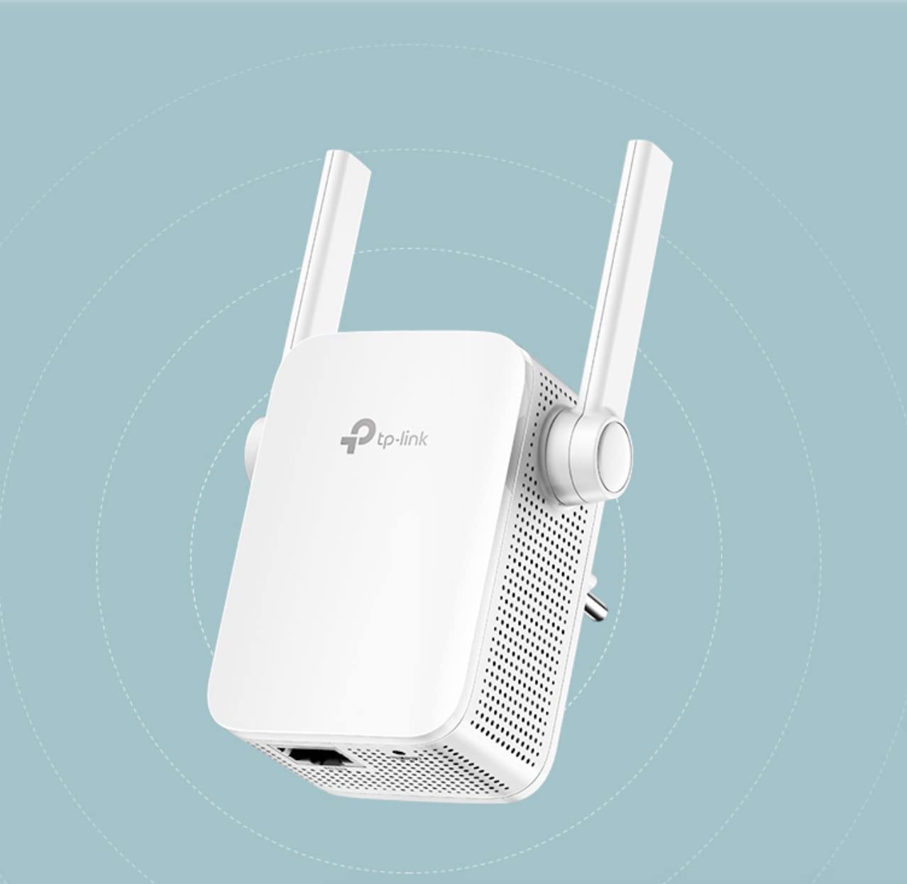 TP-Link N300 WiFi Extender(TL-WA855RE)-Covers Up to 800 Sq.ft, WiFi Range Extender Supports up to 300Mbps Speed, Wireless Signal Booster and Access