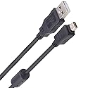 Alitutumao CB-USB5 CB-USB6 USB Date Cable Replacement Photo Transfer Cord Compatible with Olympus Mju Mju Tough Pen Stylus Digital Cameras TG-830