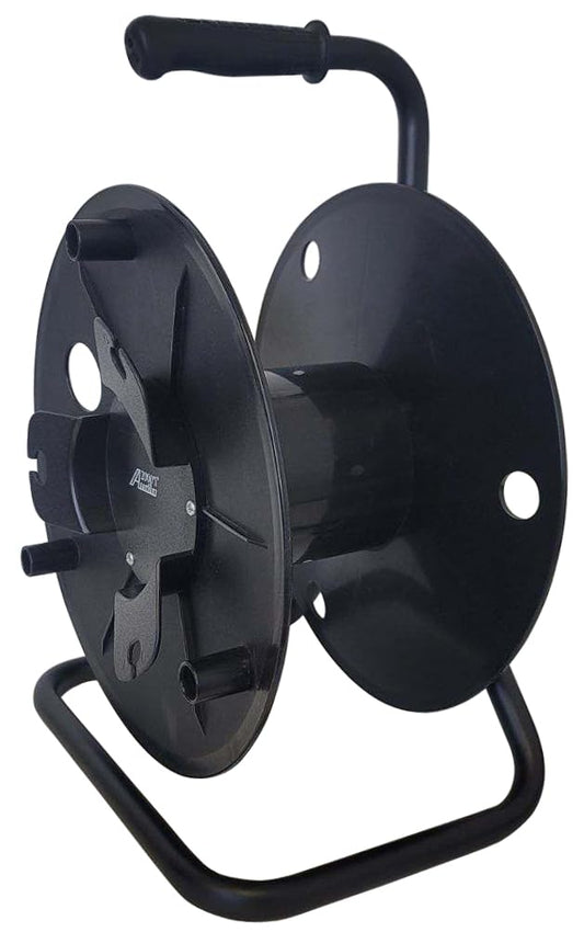 Audio2000'S ADC271CB Deluxe Portable Cable Reel/Cord Reel, Capacity: 720 feet of 6mm Cable/Cord