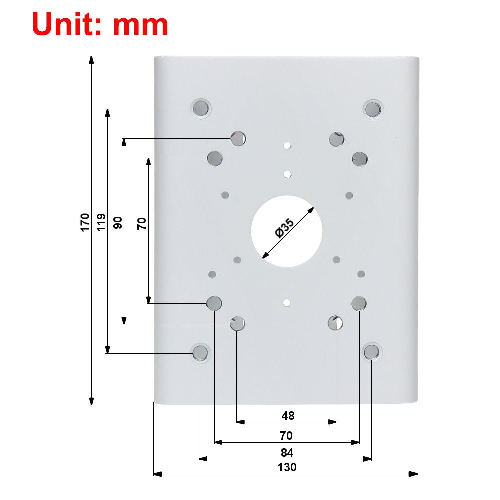 PFA150 Pole Mount Bracket for IP Camera
