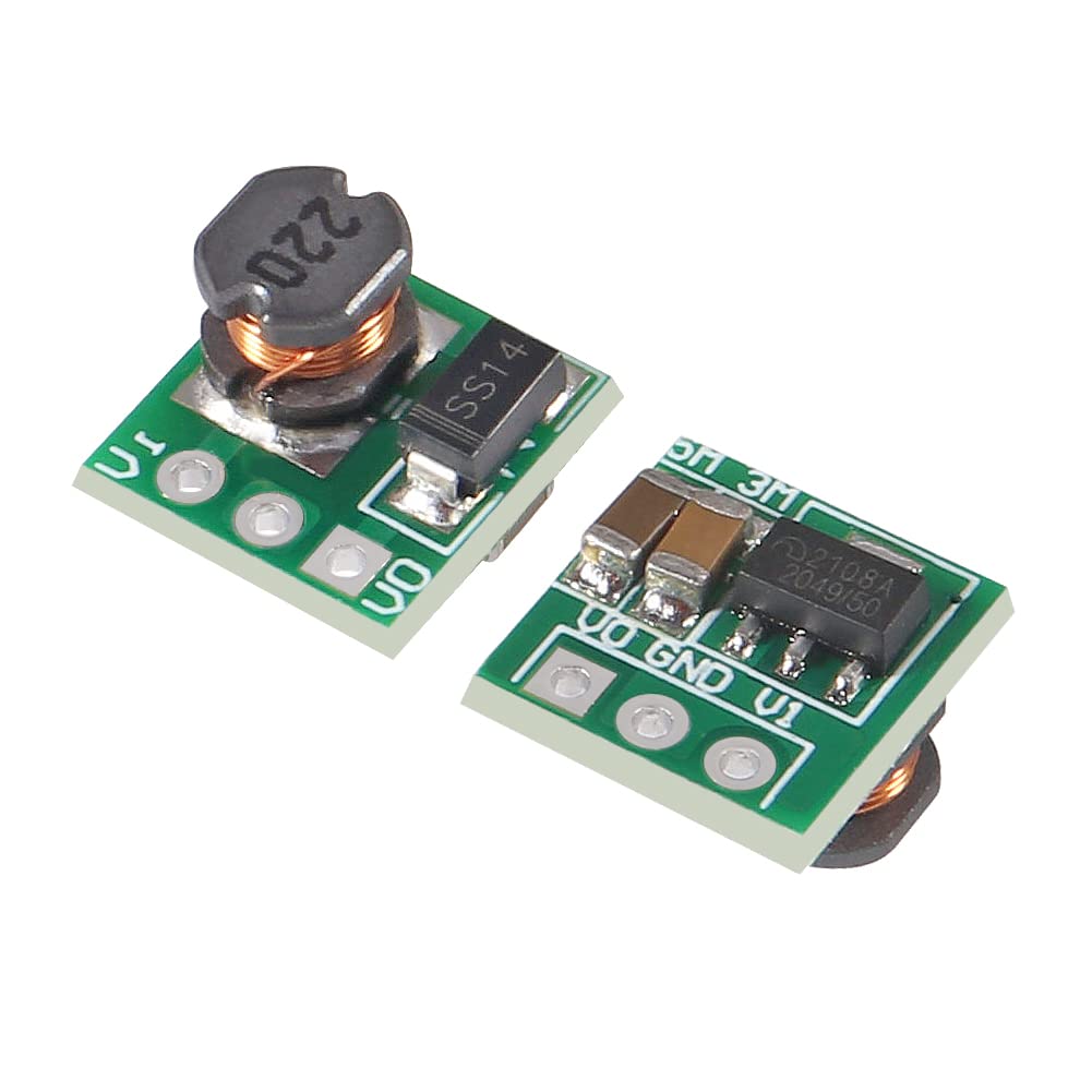 UMLIFE DC-DC Step Up Power Module - Output Voltage 1.5V to 4.2V Boost Converter Board - 0.9V to 5V