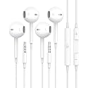for Apple Earbuds Wired [Clear Call & No Noise], [MFi Certified] 3.5mm Headphones with Microphone Volume Control HiFi Stereo Ear Buds