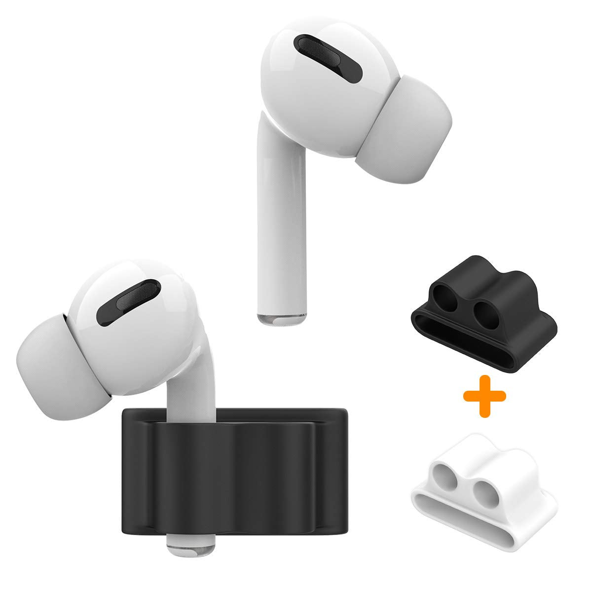 Anti-Lost Silicone Watch Strap Holder for AirPod Pro 2/AirPod 3 2 1, Airpod Watch Band Holder, Airpod Accessories Holder for Sports Exercise