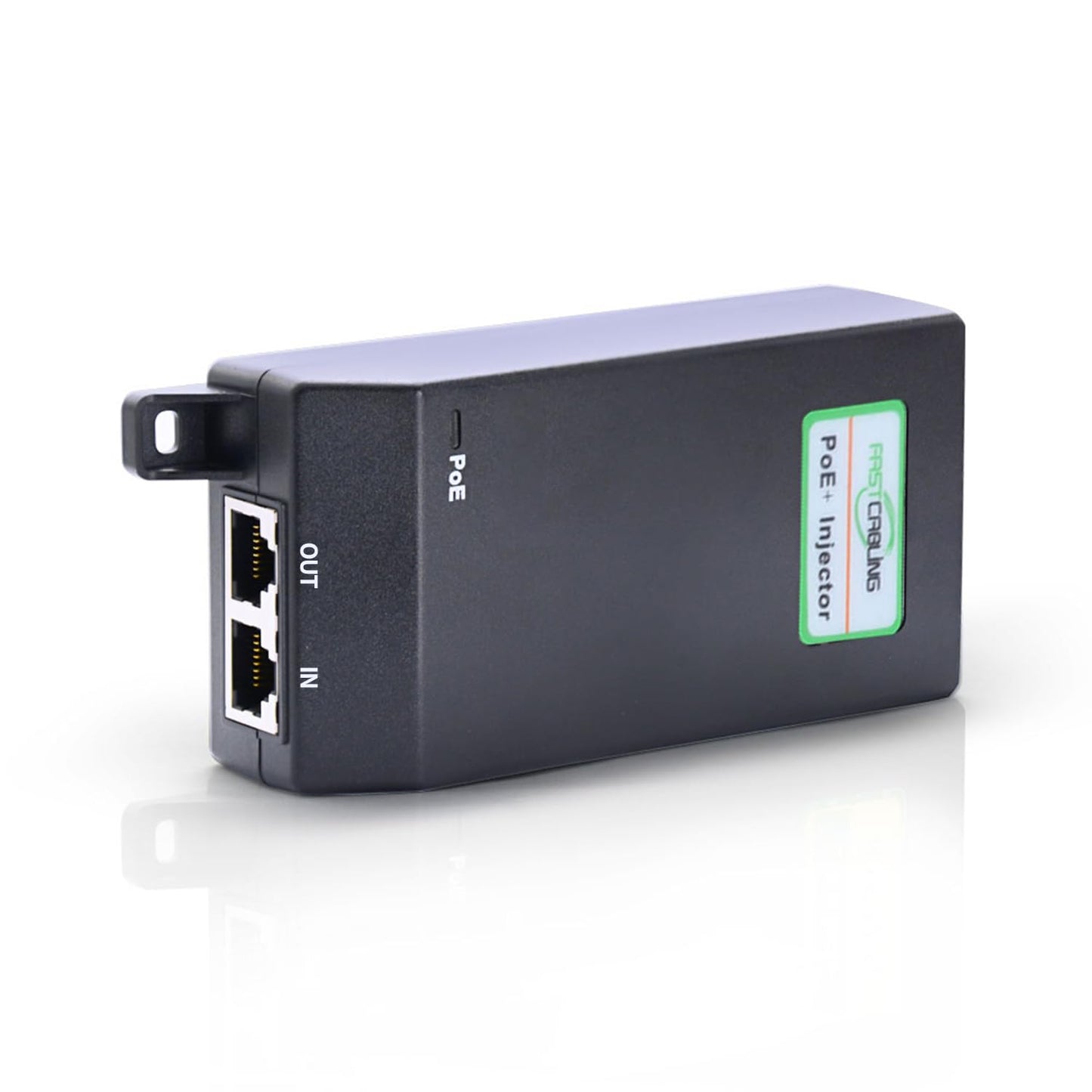 FASTCABLING Outdoor Gigabit Ethernet Extender, 450ft/140M, 10/100/1000Mbps, IP67 Waterproof, UV Resistant, Direct-Burial, Data Extension Only, Power