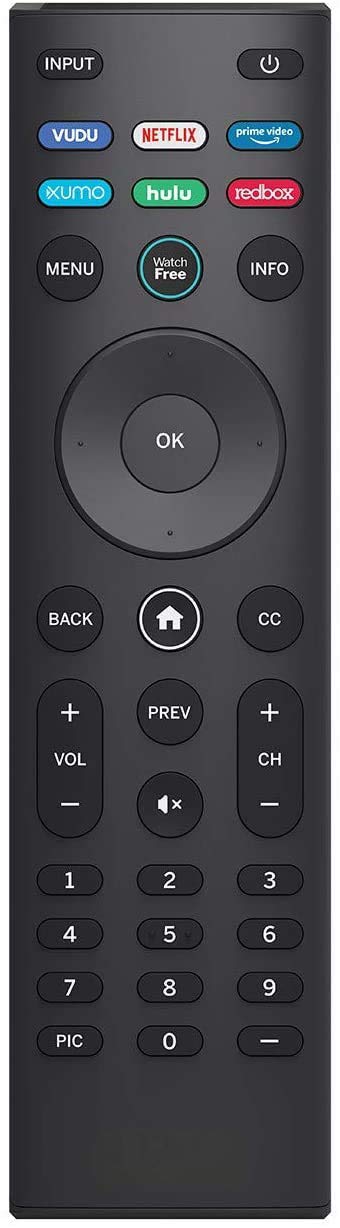Universal for VIZIO Smart TV Remote Control Replacement XRT140 Compatible with VIZIO All LED LCD HD 4K UHD HDR Smart TVs