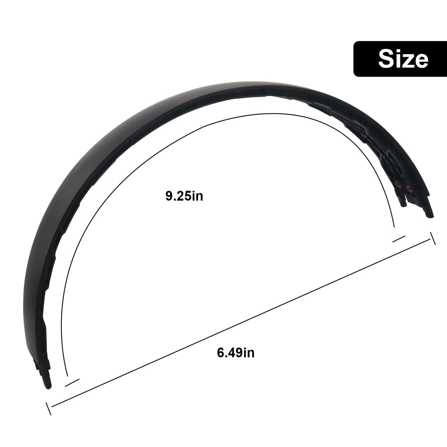Solo3 Headband Replacement Parts Accessories Solo2 Headband Repair Kit Compatible with Solo 3.0 Solo 2.0 Wireless Top Headband?Matte Black?