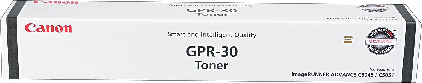Canon GPR-30 Original Toner Cartridge - Laser - Black - 1 Each