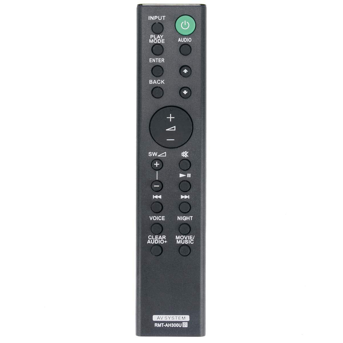 RMT-AH300U Replace Remote Control Applicable for Sony Sound Bar HT-CT290 HT-CT291 HTCT290 HTCT291 SA-CT290 SA-CT291
