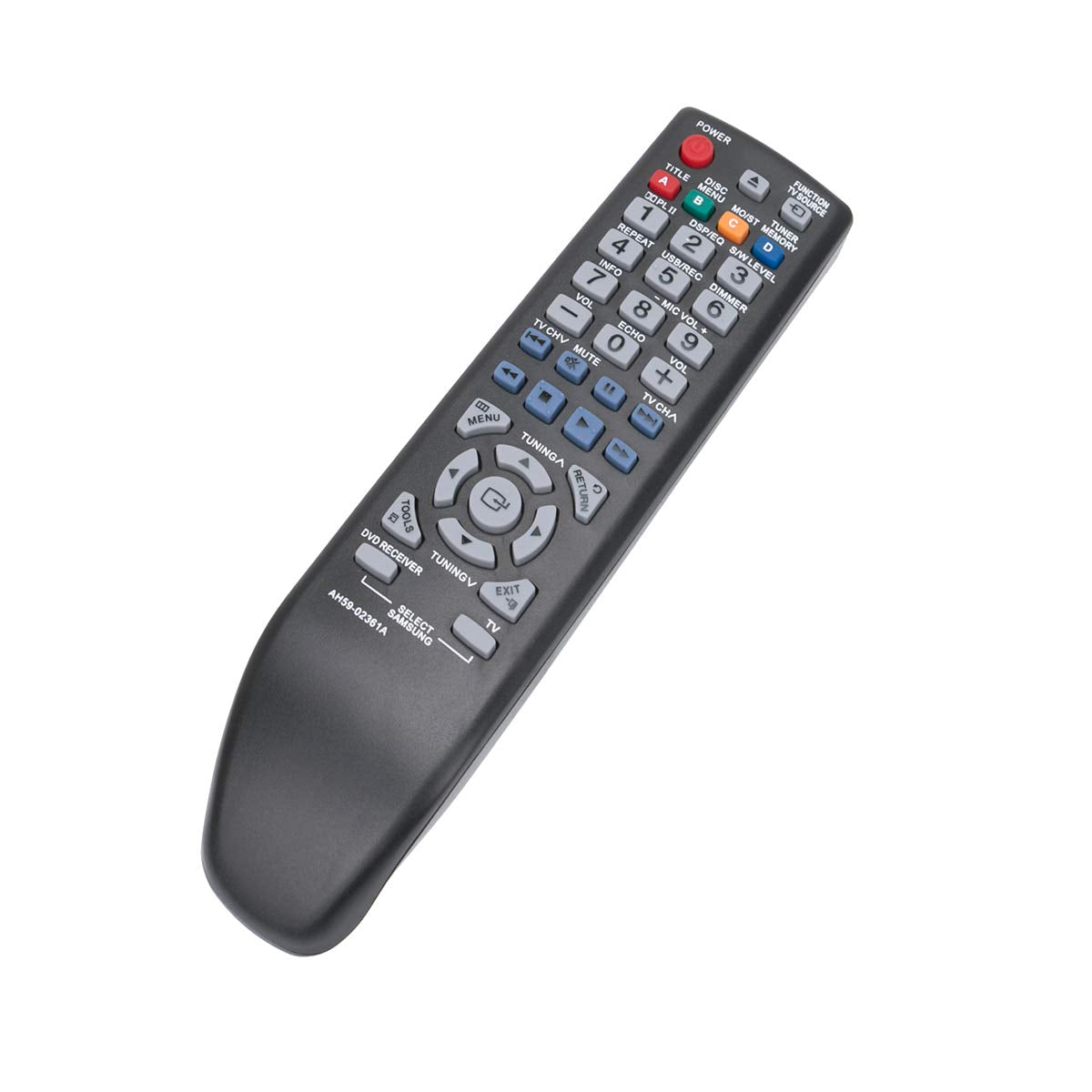 AH59-02361A Replacement Remote Control Work for Samsung Home Theater HT-D330K HT-D353HK HT-D350KF HT-D350K HT-D355K HT-D350K/ZD