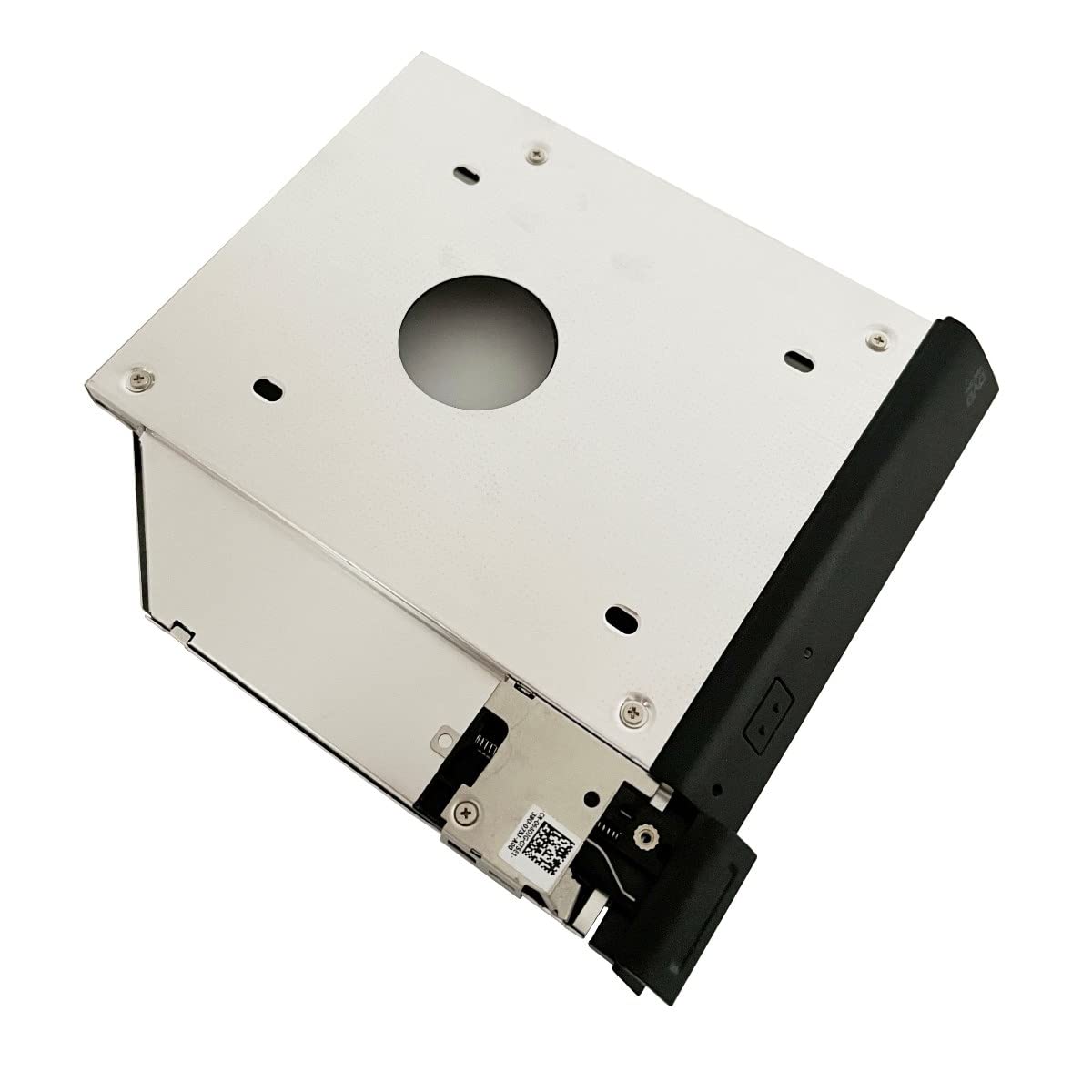 2nd HDD SSD Hard Drive Optical Bay Caddy Frame Tray Frame for Dell Latitude E6320 E6420 E6520 E6330 E6430 E6530 Modular Bay with Bezel + Ejector Latch