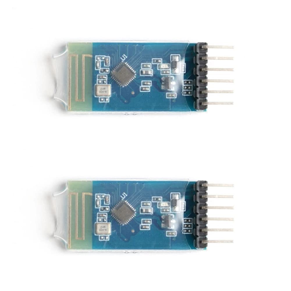 Rakstore 2pcs JDY-33 Slave Dual Mode Bluetooth 3.0 SPP BLE4.2 SPP-C Compatible with HC-05/06 JDY-31/30 Module