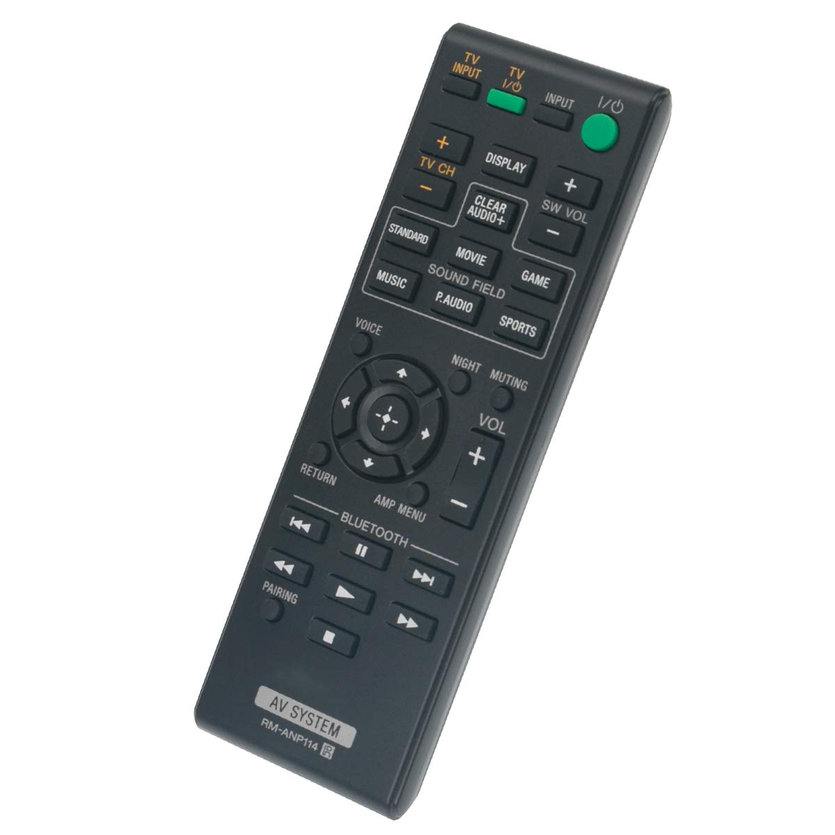 RM-ANP114 Replacement Remote Control Applicable for Sony Sound Bar HT-CT770 HT-CT370 HTCT770 HTCT370 Soundbar