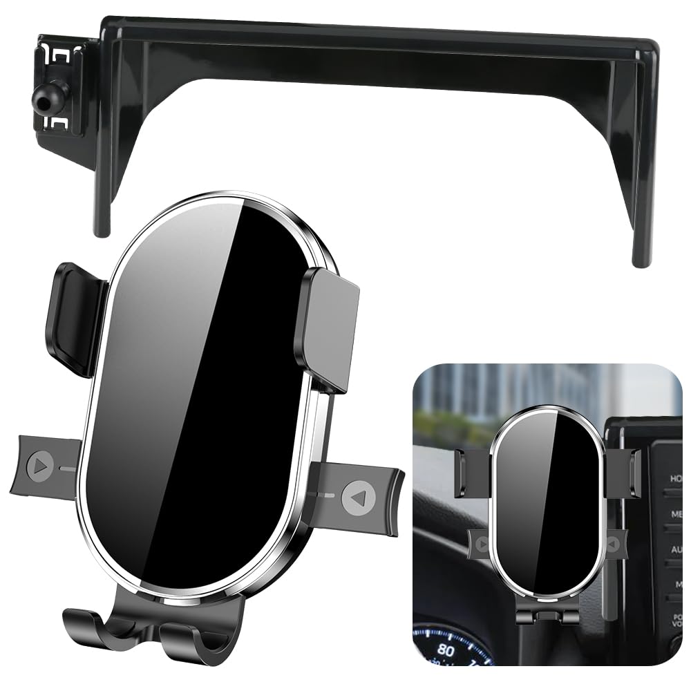YEGZA Car Phone Holder for 2019-2025 Toyota RAV4 LX XLE?2019-2025 Hybrid LE XLE SE Woodland XLE, Prime SE Auto Accessories Navigation Bracket Interior
