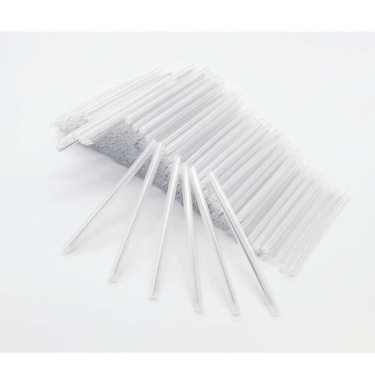 1000PCS Fiber Splice Sleeves,2.4mm Diam 60mm Length,Fusion Fiber Optic Cable Heat Shrinks Tubing,with Box,304 Stainless Steel PE Clear Hot Melt