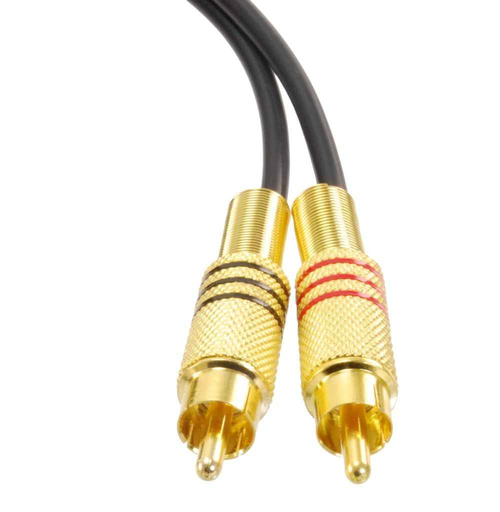 CablesOnline, 3ft 7-Pin Din Male to 2-RCA Male Professional Grade Audio Cable for Bang & Olufsen, Naim, Quad...Stereo Systems, BO-2703K