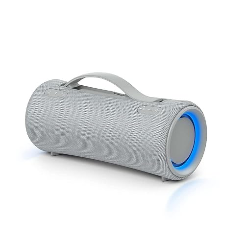Sony SRS-XG300 X-Series Wireless Portable-Bluetooth Party-Speaker - Light Gray (Renewed)