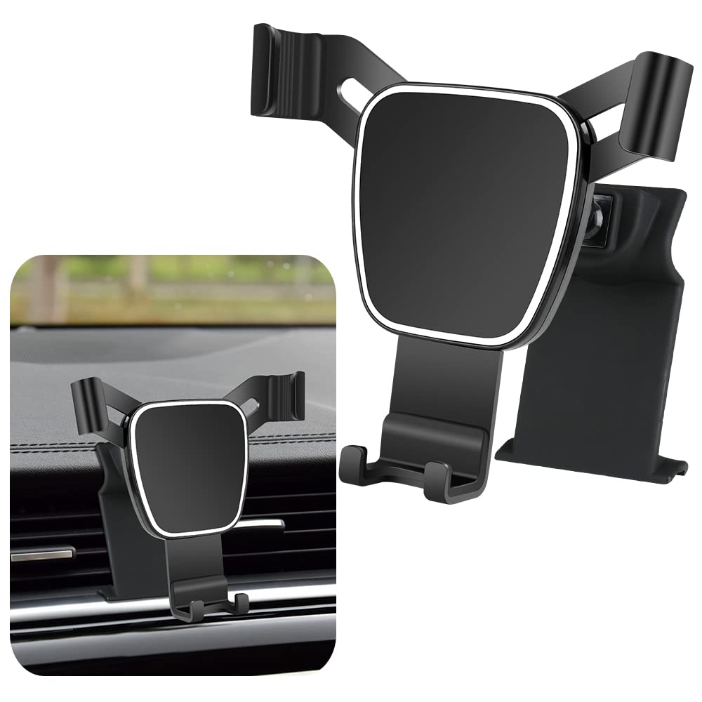 LUNQIN Car Phone Holder for Jaguar E-PACE 2018-2024 E PACE Auto Accessories Navigation Bracket Interior Decoration Mobile Cell Phone Mount