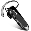 Noellie Bluetooth Earpiece, Wireless Handsfree, Noise Cancelling in-Ear Headset Earbuds, Great for Driving Business Leisure Compatible with Phones