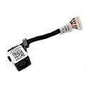 New AC DC Jack Power Plug in Charging Port Connector Socket with Wire Cable Harness Replacement for DELL Latitude E7440 6KVRF DC30100MF00