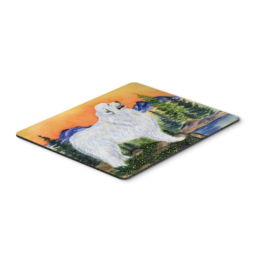 Caroline's Treasures SS8183MP Great Pyrenees Mouse Pad/Hot Pad/Trivet, Large, Multicolor