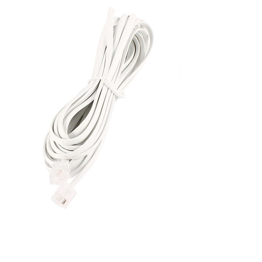 QBGTFAK Male to Male 6P2C RJ11 Telephone Fax Machines Modems Straight Cable Wire Line 5M / 16.4ft Long