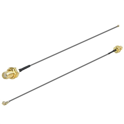 Proxicast 8 inch U.FL (IPEX / MHF1) to SMA Female Ultra Low-Loss 1.37mm Coaxial Pigtail Jumper Cable for 4G, LTE, 5G, Bluetooth, ZigBee, 900 MHz