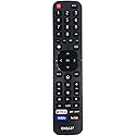 SMATAR Replacement for Hisense Remote, EN2A27 Remote Control for Hisense Smart TVs EN2A127H EN2A27HT EN2AN27H EN2AS27H EN2D27 EN33924HS EN33925A