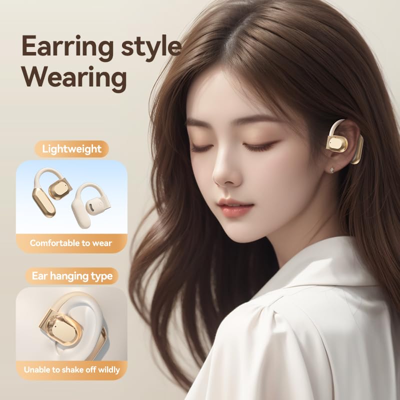 anbaole Wireless Earbuds Bluetooth Headphones Playback Ear Buds IPX7 Waterproof Wireless Charging Case & Dual Power Display Over-Ear Stereo Bass…