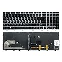 New US Black Backlit English Laptop Keyboard for HP ZBook 15U G5 Zbook 15u G6 P/N:L17970-001 L12999-001 L17971-001 L13000-001 L48505-001 Light