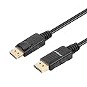 Anbear DisplayPort to Displayport Cable 6 Feet, Gold Plated Display Port to Display Port Cable 4K@60HZ Resolution(Male to Male) for DisplayPort