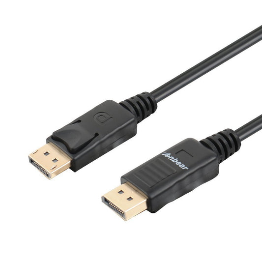 Anbear DisplayPort to Displayport Cable 6 Feet, Gold Plated Display Port to Display Port Cable 4K@60HZ Resolution(Male to Male) for DisplayPort