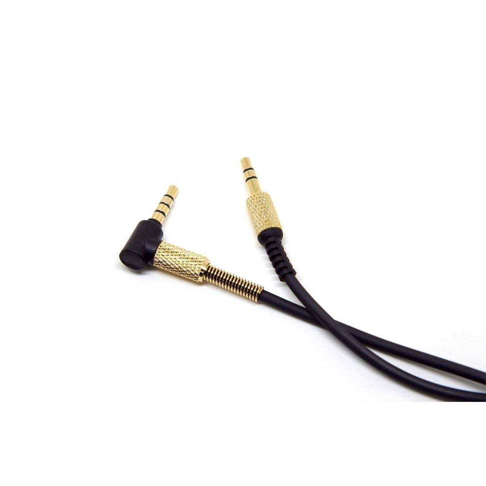 V-MOTA Replacement Cable Wire Repair Parts for Marshall Major and Major II Headphones (Cable Black)